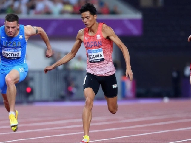 ウザワ、東京世界陸上200m準決勝でアニメポーズ披露